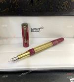 Mont blanc Heritage Egyptomania Fountain - Vintage Pens - Red&Gold